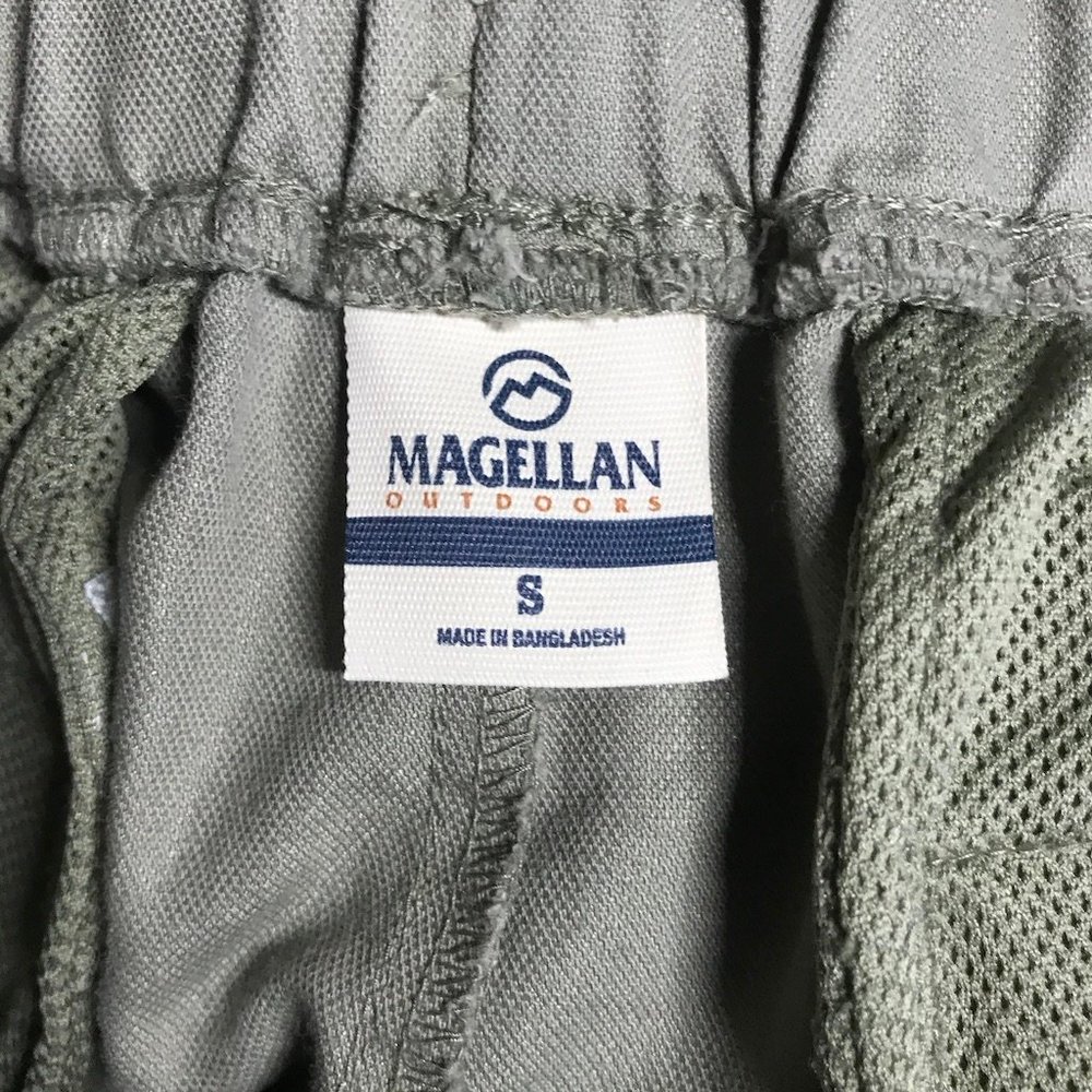 Magellan Light Olive Green Drawstring Shorts - image 2